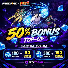 50% BUNAS TOP UP EVENT 